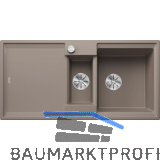 BLANCO Einbausp�le Adira 6 S mit Drehknopfgarnitur Tartufo