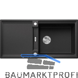 BLANCO Einbausp�le Adira XL 6 S mit Drehknopfgarnitur Anthrazit