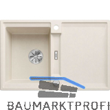 BLANCO Einbausp�le Adira 45 S mit Drehknopfgarnitur Softwei�