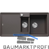 BLANCO fl�chenb�ndige Sp�le Adira 6 S-F, Felsgrau