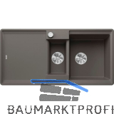 BLANCO fl�chenb�ndige Sp�le Adira 6 S-F, Vulkangrau