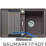 BLANCO fl�chenb�ndige Sp�le Adira 45 S-F, Vulkangrau