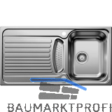 BLANCO Einbausp�le Tipo 5 S Edelstahl Naturfinish, reversibel