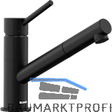 BLANCO K�chenarmatur Kano-S drucklos, Schwarz matt