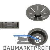 BLANCO Ab-und �berlaufset Satin Darksteel