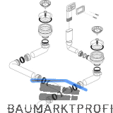 BLANCO Ab- und �berlaufgarnitur 2 x 3,5" 214301