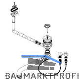 BLANCO Ab- und �berlaufgarnitur 1 x 3,5'' 217070