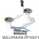 BLANCO Ab- und �berlaufgarnitur 2 x 3,5" 221915