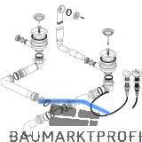 BLANCO Ab- und �berlaufgarnitur 2 x 3,5'' 222769