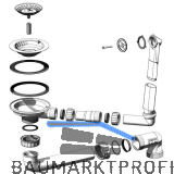 BLANCO Ab- und �berlaufgarnitur 1 x 3,5'' 230731