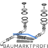 BLANCO Ablaufgarnitur 2 x 3,5" 231007