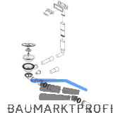 BLANCO Ab- und �berlaufgarnitur 1 x 3,5'' 234075