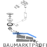 BLANCO Ab- und �berlaufgarnitur 1 x 3,5'' 234077