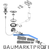 BLANCO Ab- und �berlaufgarnitur 1 x 3,5'' 234079