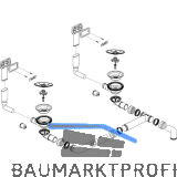 BLANCO Ab- und �berlaufgarnitur 2 x 3,5" 234458