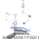 BLANCO Ab- und �berlaufgarnitur 1 x 3,5''/1 x 1,5" 234465