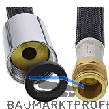 BLANCO Brauseschlauch 124210 Schwarz