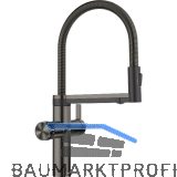 BLANCO Set Armatur Choice Icona Satin Dark Steel mit Wasseraufbereitungseinheit