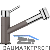 BLANCO K�chenarmatur Kano-S Vario 527967 druckfest Vulkangrau/Chrom