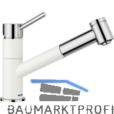 BLANCO K�chenarmatur Kano-S Vario 527964 druckfest Wei�/Chrom
