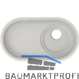 BLANCO Unterbau-Sp�le Oovalon 700-U, Cloud White