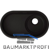 BLANCO 2D-Sp�le Oovalon 700-IF, 756 x 430 mm, Mystic Black