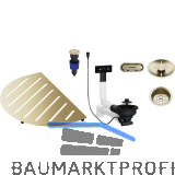 BLANCO Zubeh�rset f�r Sp�le Oovalon satin gold 527995