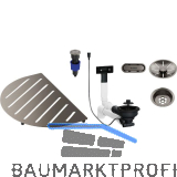 BLANCO Zubeh�rset f�r Sp�le Oovalon satin platinum 527997