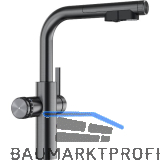 BLANCO Set Armatur Choice Icona-L Satin Darksteel mit Wasseraufbereitungseinheit