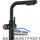 BLANCO Set Armatur Choice Icona-L Schwarz matt mit Wasseraufbereitungseinheit