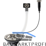 SOLIDO Ab- und �berlaufventil mit Drehknopf 1 x 3,5" rund Edelstahl