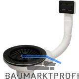 Siebkorb-Garnitur mit Handbet�tigung 3,5" Schwarz