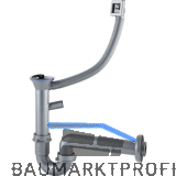 SOLIDO Ab- und �berlaufgarnitur 1 x 3,5" S-700-K