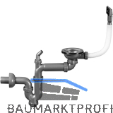 SOLIDO Ab- und �berlaufgarnitur 1 x 3,5" S-701-K