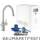 GROHE Blue Professional K�chen-Funktionsarmatur C-Auslauf ausziehbar Edelstahl
