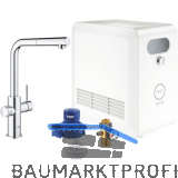 GROHE Blue Professional K�chen-Funktionsarmatur L-Auslauf ausziehbar Chrom