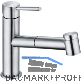 KLUDI K�chenarmatur Steel 44851F860 druckfest Edelstahl geb�rstet