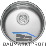 REGINOX 3D-Sp�le L18390OKG Edelstahl