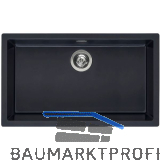 REGINOX 2D-Sp�le Amsterdam 72, 780 x 460 mm, Pure Black