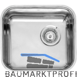 REGINOX 3D-Sp�le L184035KG-CC ohne �berlauf Edelstahl