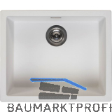 REGINOX 2D-Sp�le Amsterdam 50, 560 x 460 mm, Pure White