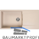 REGINOX Einbausp�le Amsterdam 540, 1000 x 500 mm, Caffe Silvery, reversibel