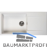 REGINOX Einbausp�le Amsterdam 540, 1000 x 500 mm, Pure White, reversibel
