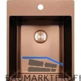 SOLIDO 2D-Sp�le CAPP40KR10CO Edelstahl-Kupfer