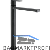 SOLIDO Waschtischarmatur Glam XL druckfest, Schwarz matt