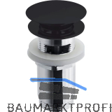 5/4" Schaftventil verschlie�bar, Schwarz matt