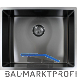 SOLIDO 3D-Sp�le CAPP50R10GM Edelstahl-Anthrazit Gun Metal