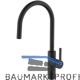 SOLIDO K�chenarmatur CA1105BK druckfest Schwarz matt