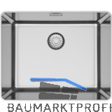 SOLIDO fl�chenb�ndige Sp�le CAPPSR50R20 Slim Frame Edelstahl