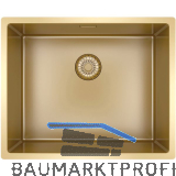 SOLIDO 3D-Sp�le CAPP50R10G Edelstahl-Gold